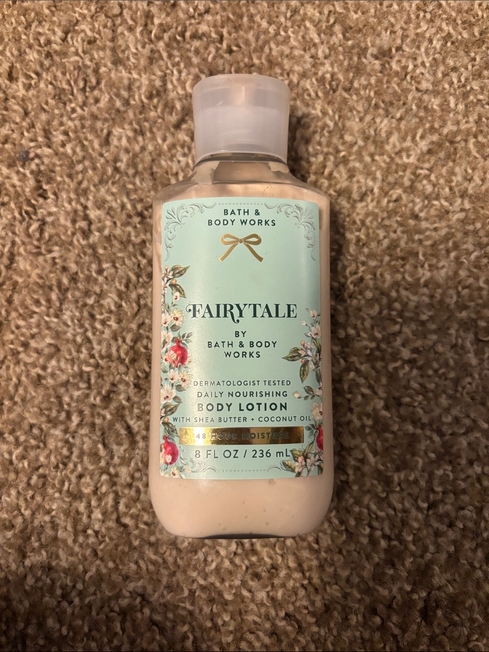 Bath & Body Works Fairytale Body Lotion - Light Aqua & Gold Accents